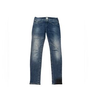 True Religion Medium Blue Skinny Jeans